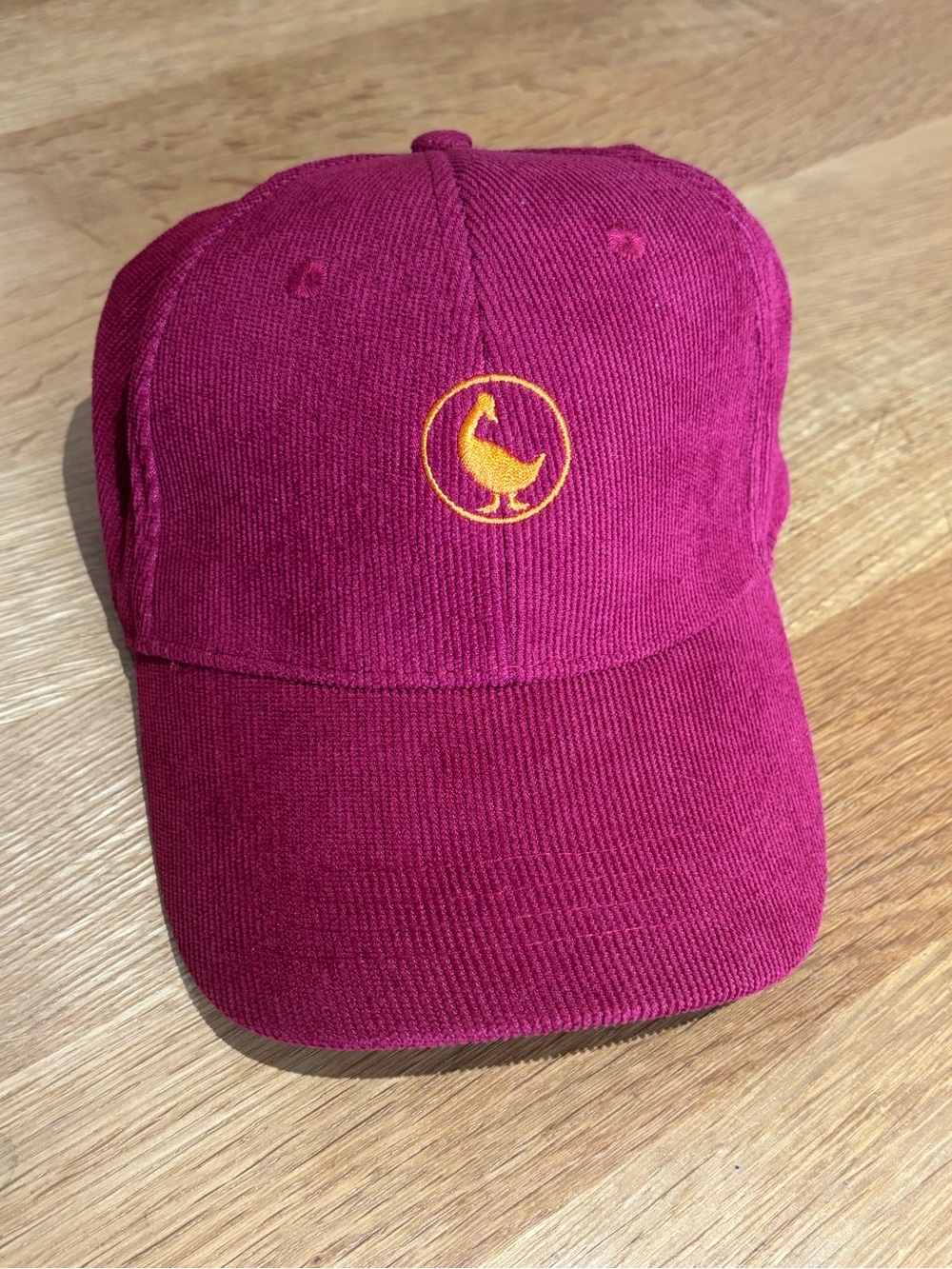 EL GANSO Corduroy Baseball Hat with Logo